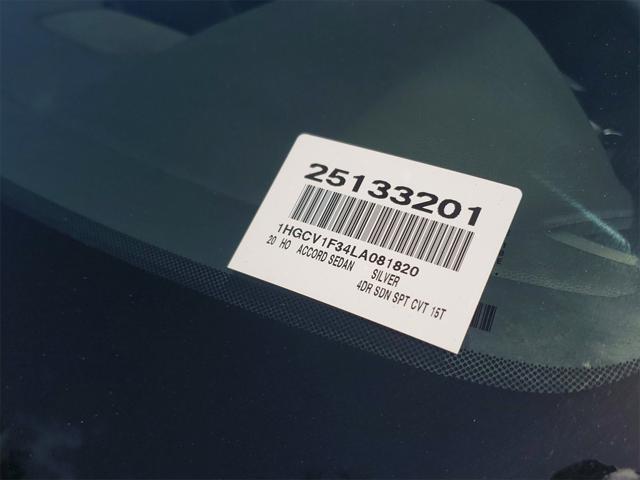 used 2020 Honda Accord car, priced at $21,288