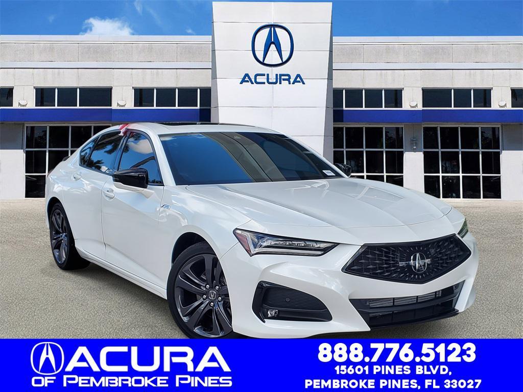 used 2023 Acura TLX car, priced at $34,688