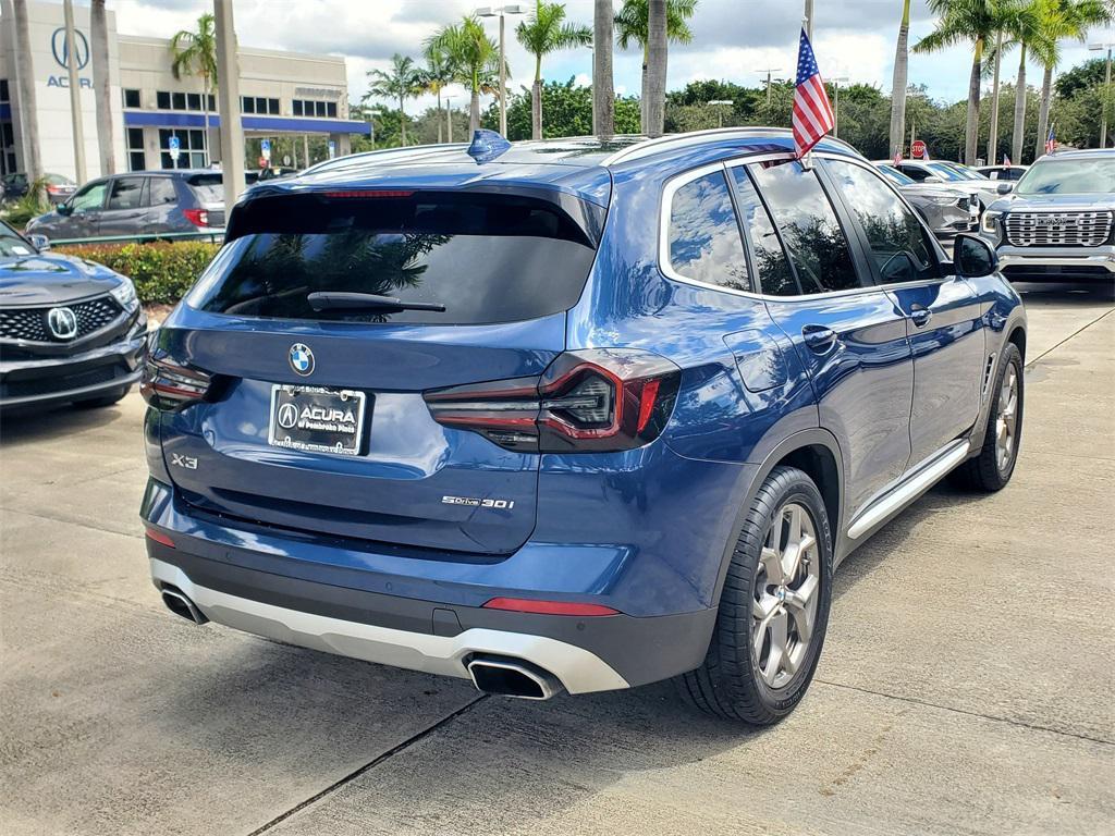 used 2022 BMW X3 car, priced at $19,988