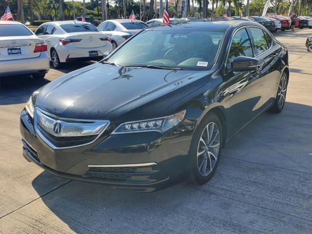 used 2015 Acura TLX car, priced at $13,988