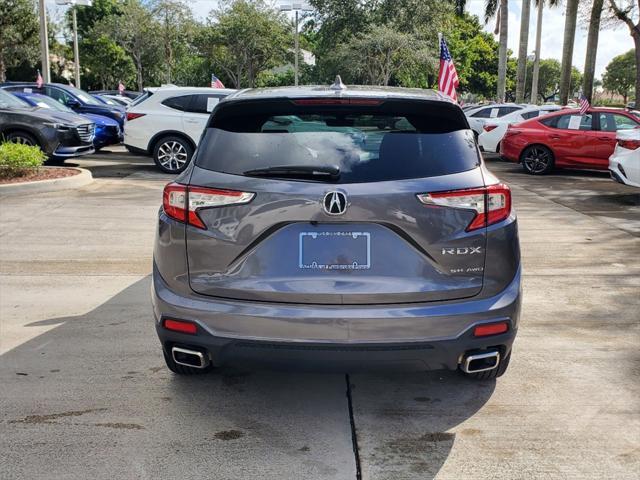 used 2024 Acura RDX car, priced at $39,999