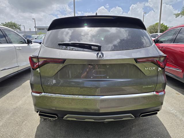 new 2025 Acura MDX car, priced at $55,350
