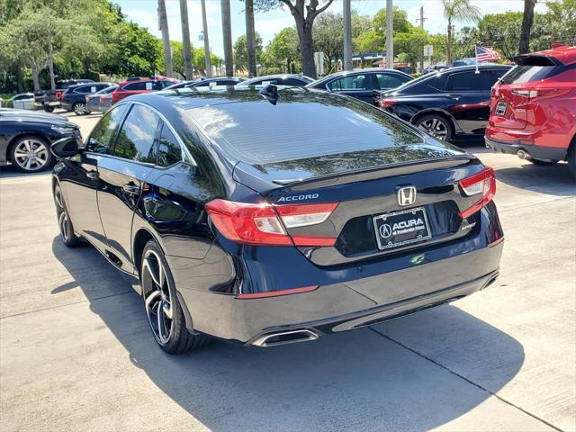 used 2022 Honda Accord car, priced at $24,288