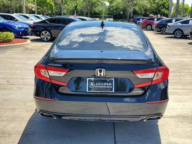 used 2022 Honda Accord car, priced at $24,288