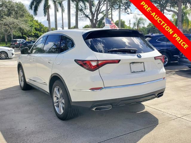 used 2022 Acura MDX car, priced at $33,789