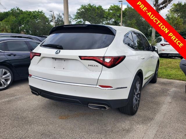 used 2022 Acura MDX car, priced at $38,588