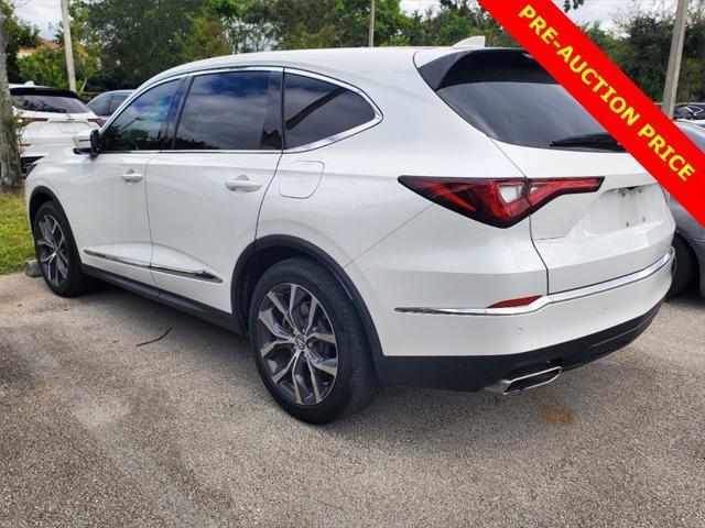 used 2022 Acura MDX car, priced at $38,588