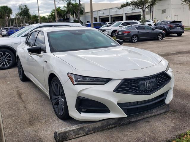 used 2021 Acura TLX car