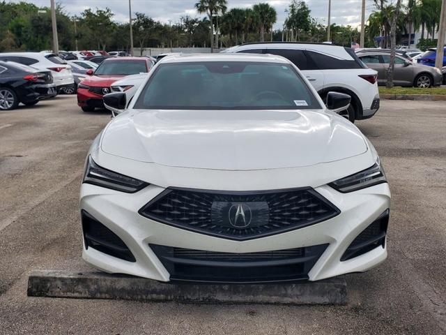 used 2021 Acura TLX car