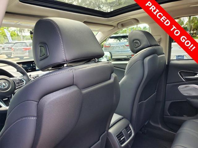 used 2023 Acura RDX car, priced at $37,288