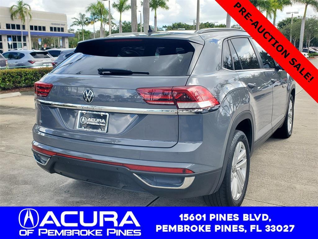 used 2021 Volkswagen Atlas Cross Sport car, priced at $19,088