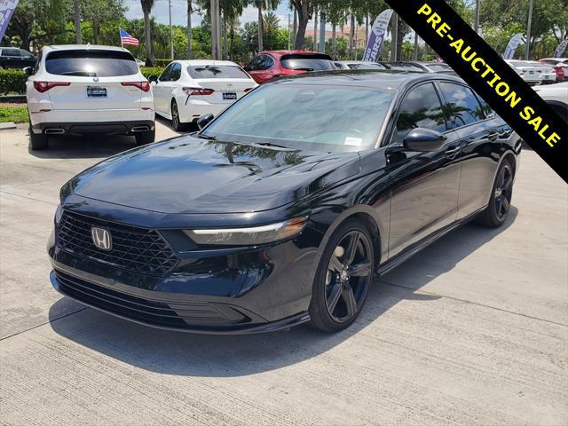 used 2024 Honda Accord Hybrid car, priced at $25,488