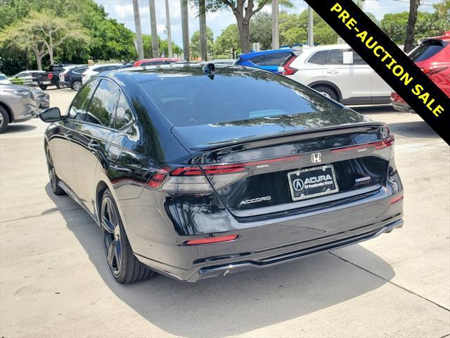 used 2024 Honda Accord Hybrid car, priced at $25,488