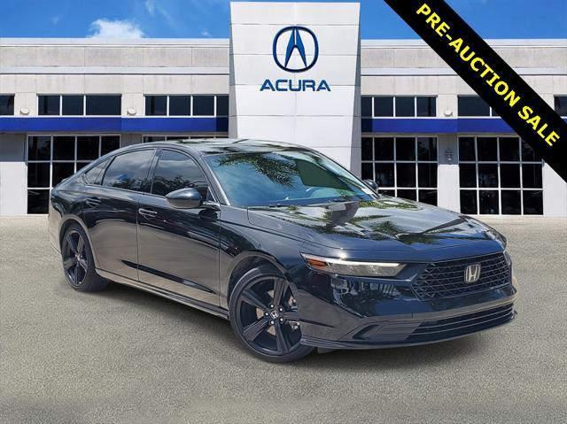 used 2024 Honda Accord Hybrid car, priced at $25,488