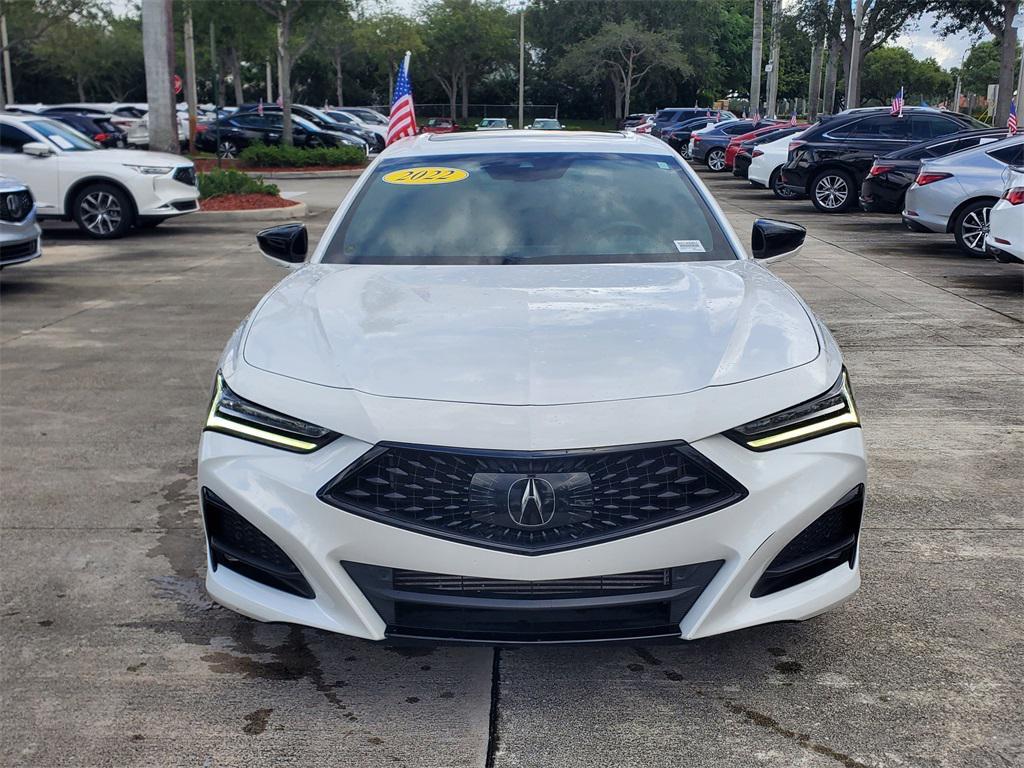 used 2022 Acura TLX car, priced at $31,188