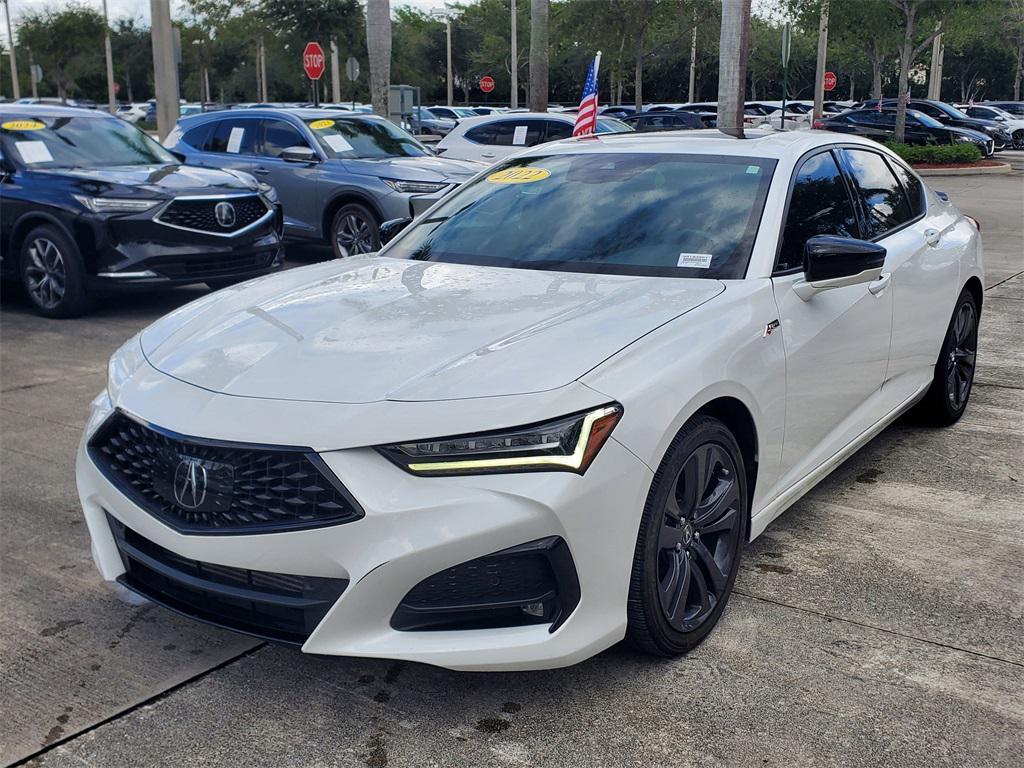 used 2022 Acura TLX car, priced at $31,188