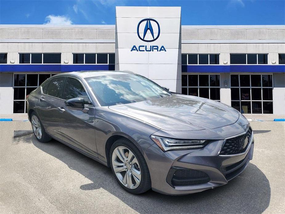 used 2021 Acura TLX car, priced at $30,992
