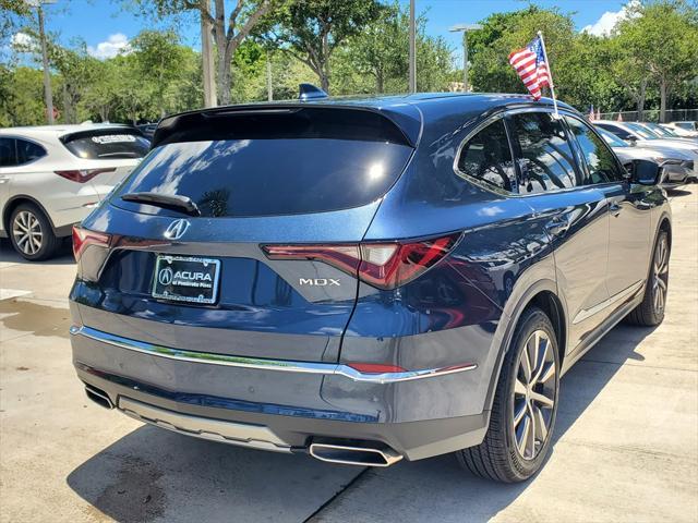 used 2025 Acura MDX car, priced at $49,488