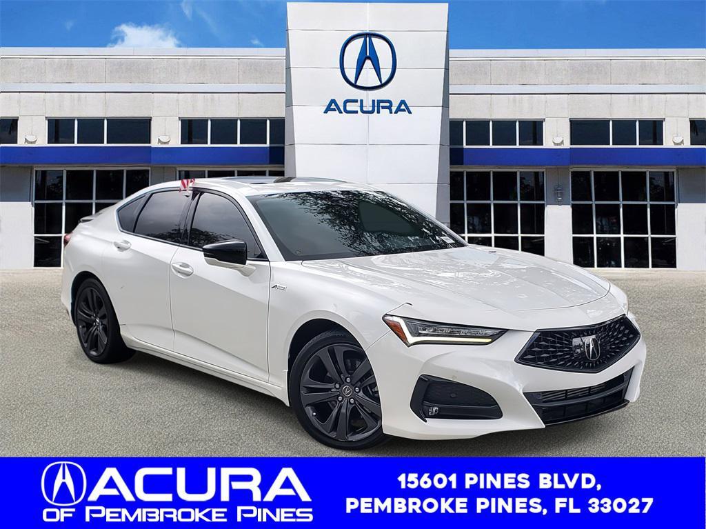 used 2023 Acura TLX car, priced at $32,888