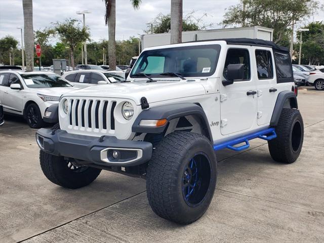 used 2018 Jeep Wrangler Unlimited car, priced at $27,188