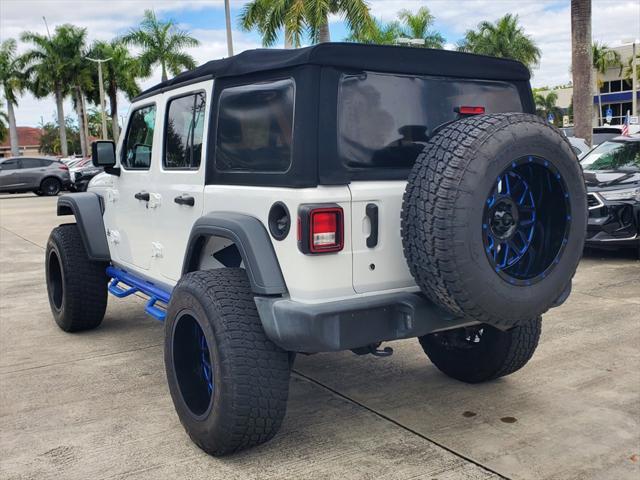 used 2018 Jeep Wrangler Unlimited car, priced at $27,188