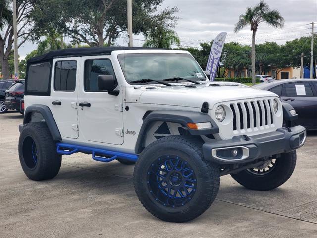 used 2018 Jeep Wrangler Unlimited car, priced at $27,188