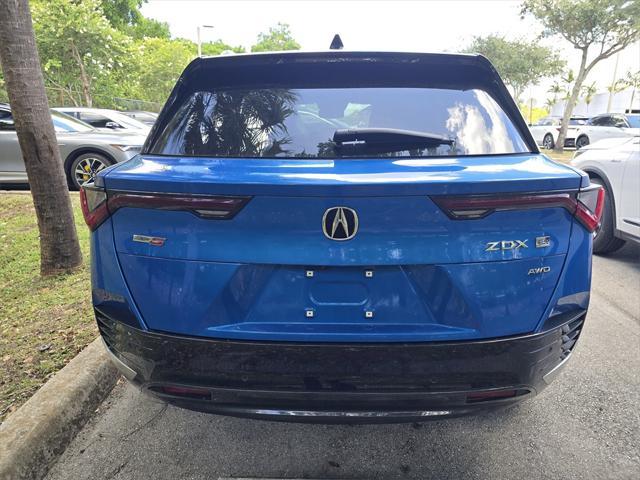 new 2024 Acura ZDX car, priced at $76,450