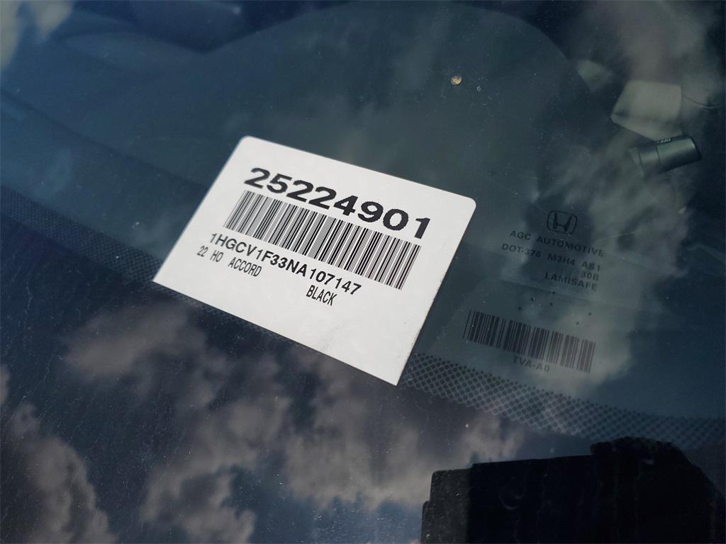 used 2022 Honda Accord car, priced at $22,488