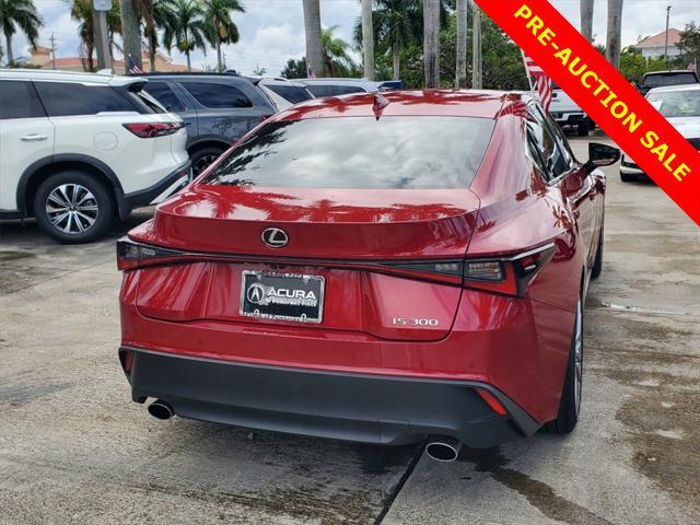 used 2022 Lexus IS 300 car, priced at $31,888