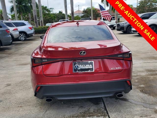 used 2022 Lexus IS 300 car, priced at $31,888