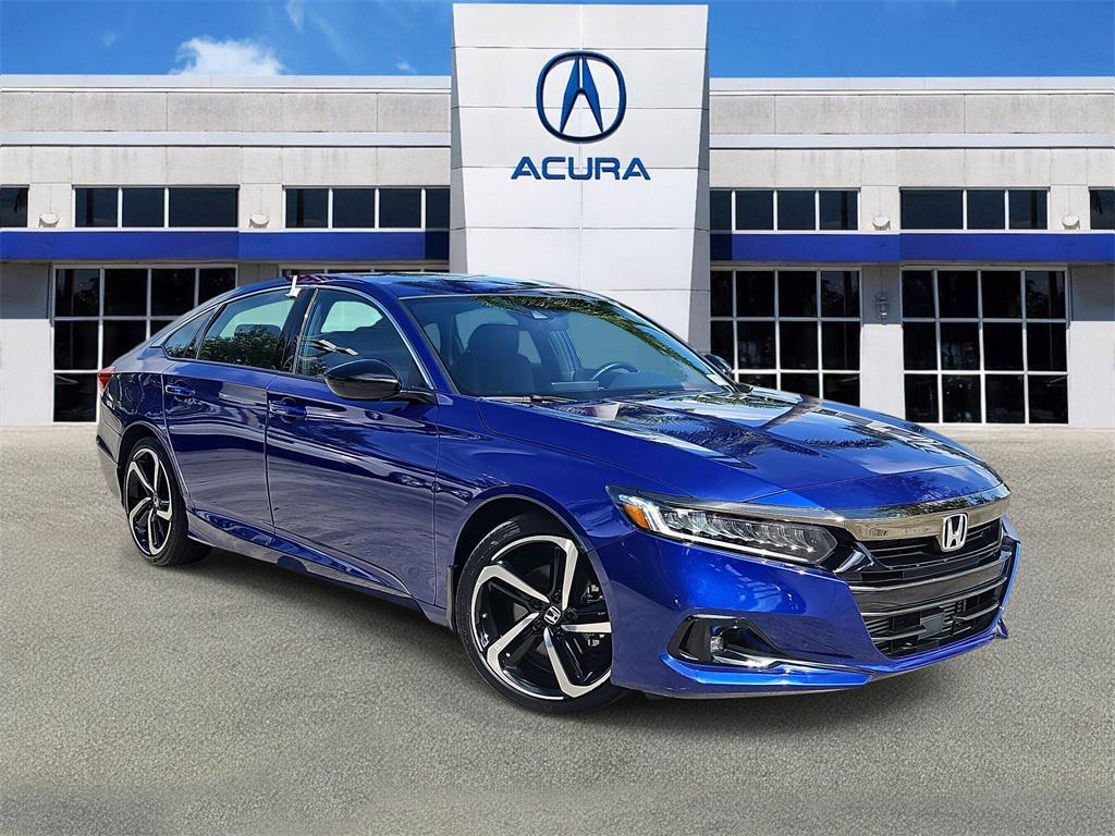 used 2022 Honda Accord car, priced at $25,488