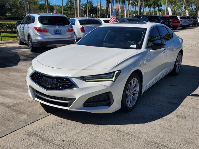 used 2021 Acura TLX car, priced at $24,488