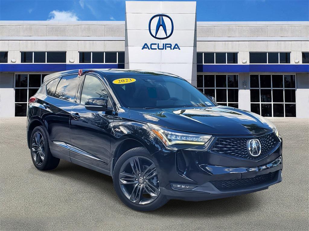 used 2023 Acura RDX car, priced at $34,088