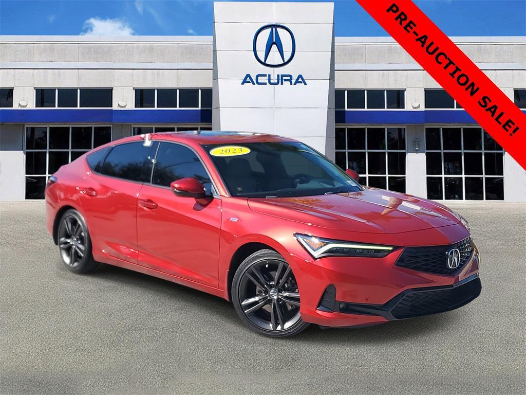 used 2023 Acura Integra car, priced at $25,288