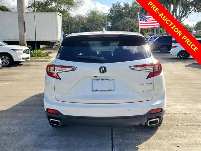 used 2024 Acura RDX car, priced at $43,388