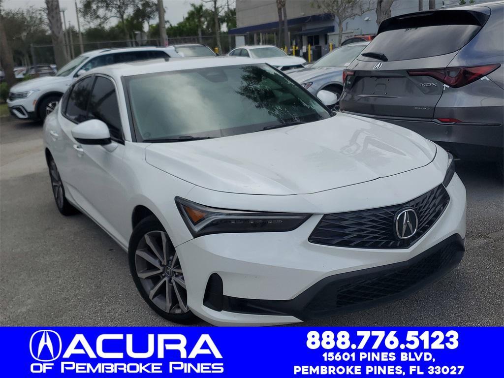 used 2024 Acura Integra car, priced at $24,998
