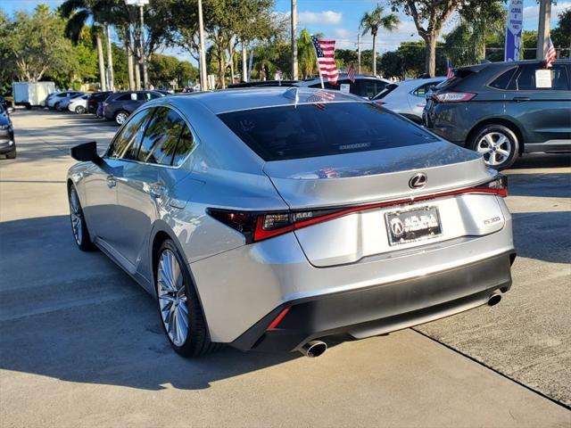 used 2022 Lexus IS 300 car, priced at $33,488