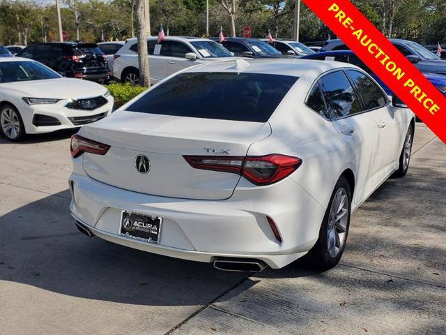 used 2021 Acura TLX car, priced at $25,958