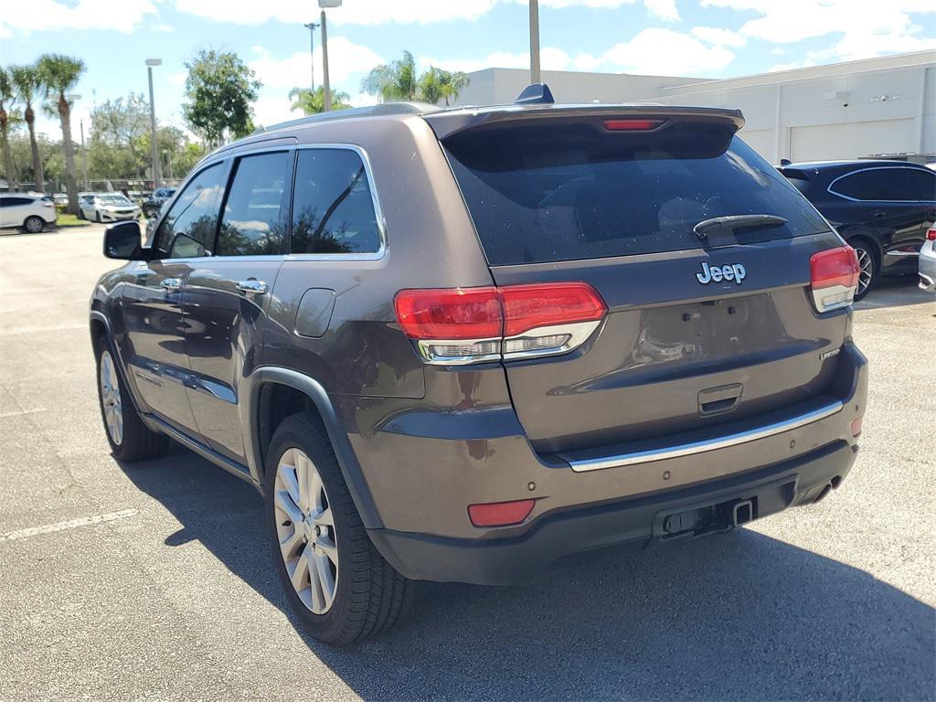 used 2017 Jeep Grand Cherokee car, priced at $11,488