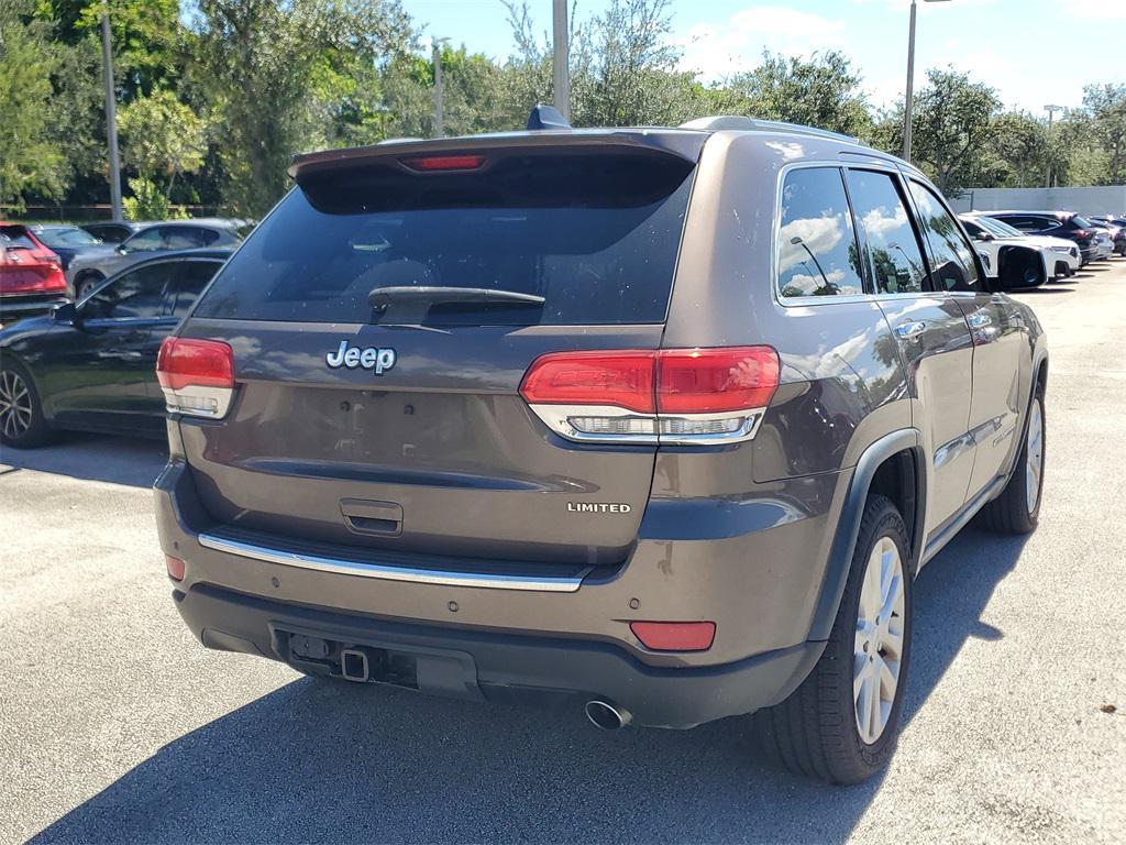 used 2017 Jeep Grand Cherokee car, priced at $11,488