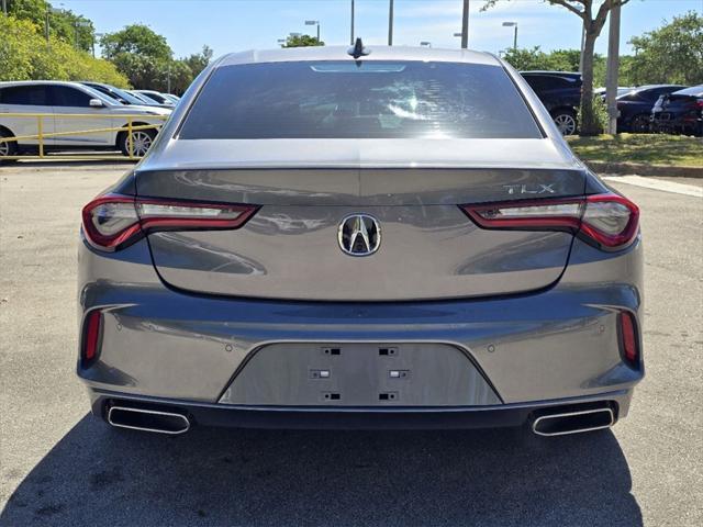 new 2025 Acura TLX car, priced at $47,195