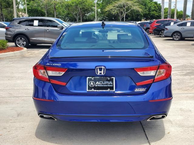 used 2022 Honda Accord car, priced at $24,998