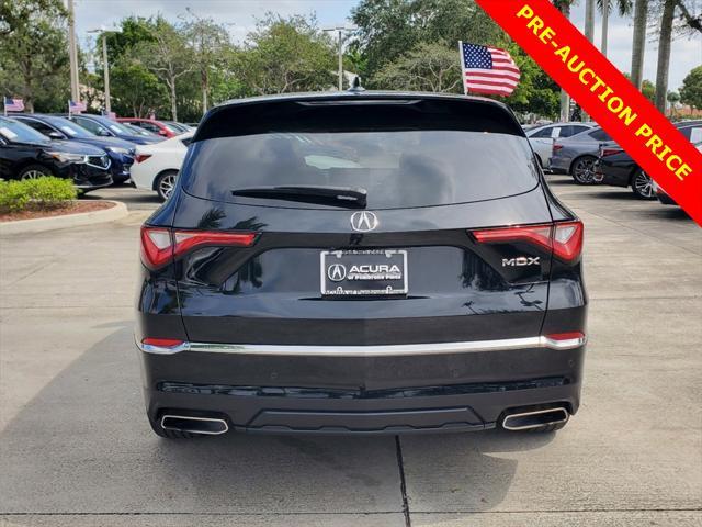 used 2023 Acura MDX car, priced at $39,488