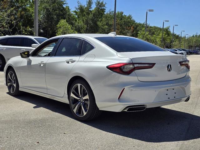 new 2025 Acura TLX car, priced at $47,195