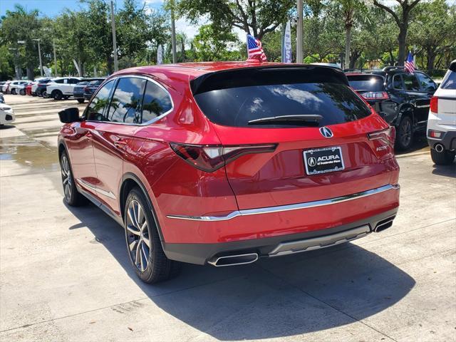 used 2025 Acura MDX car, priced at $49,088