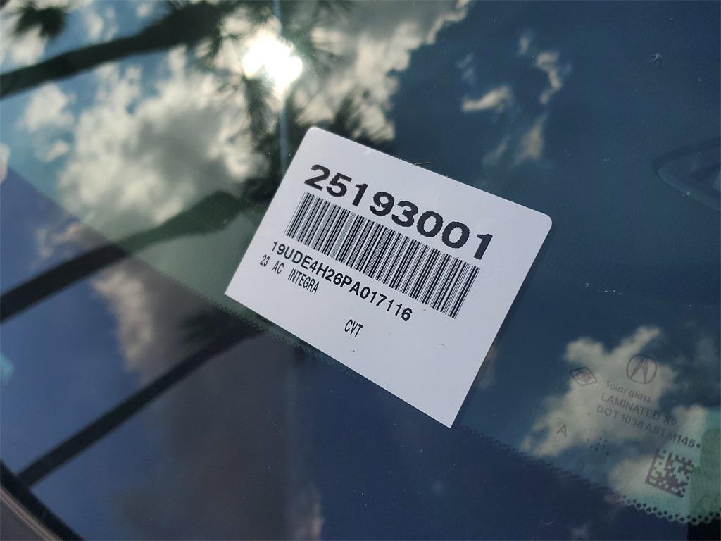 used 2023 Acura Integra car, priced at $23,638