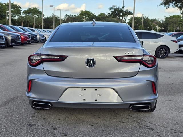 new 2025 Acura TLX car, priced at $46,595