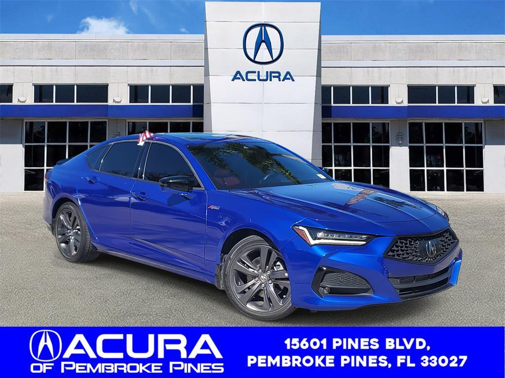 used 2022 Acura TLX car, priced at $31,688