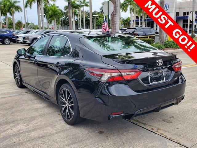 used 2021 Toyota Camry car, priced at $23,588