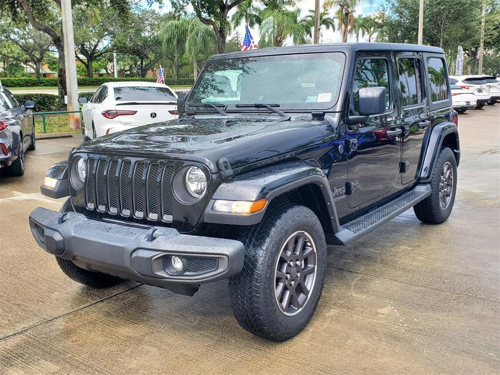 used 2021 Jeep Wrangler Unlimited car, priced at $29,488
